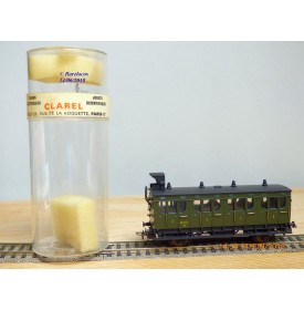 MMM RG / CLAREL ?  32F , voiture ancienne à guérite 1 ère  classe  type A4   N°: 207  ETAT   neuf   BO   