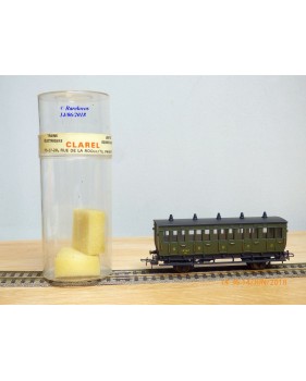 ELEC TRAINS  4E3 , voiture ancienne type C6 N°: 3104  EST Neuf BO