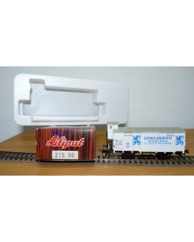 LILIPUT 215 11 Wagon à guérite ancien GÖSSER BIER  ÖBB BO