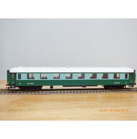 France Trains  234,  voiture salon  Transatlantique  type  B4   2 Cl. ETAT 