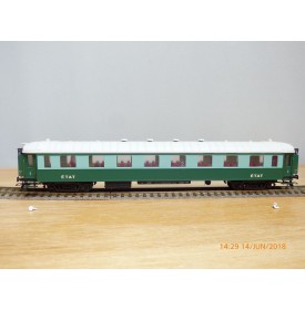 France Trains  232,  voiture salon  Transatlantique  type  A4   1 Cl. ETAT 