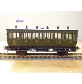 MMM RG / CLAREL ?  29F , voiture ancienne de 2 ème   classe  type C6 N°: 1532   P O  Paris Orléans  neuf   BO   