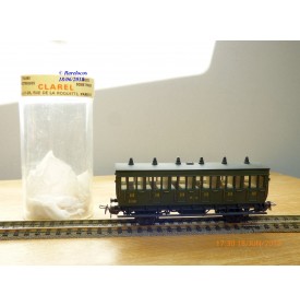 ELEC TRAINS  4E3 , voiture ancienne type C6 N°: 3104  EST Neuf BO