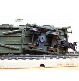 Märklin PostMuseum 1995 84668 / 95701 / 63-06, wagon plat à bogies type SSlmas 53 + camion MAN Deutsche Post  DB  neuf  BO. 
