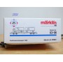 Märklin PostMuseum 1995 84668 / 95701 / 63-06, wagon plat à bogies type SSlmas 53 + camion MAN Deutsche Post  DB  neuf  BO. 