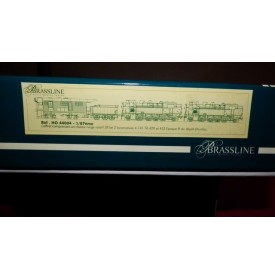 BRASSLINE 44004, train chasse neige PO MIDI, 2 141 TA et 1 chasse neige rotatif ZR 1  neuf  BO