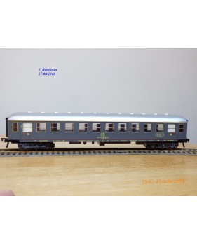 FLEISCHMANN 5142, voiture grandes lignes de 1 ère classe  grise   type Az     FS    neuf   BO