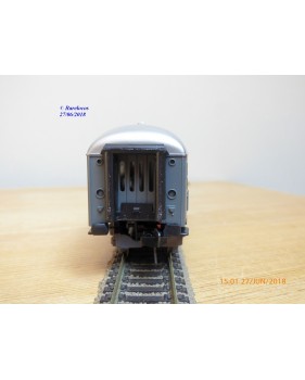 FLEISCHMANN 5142, voiture grandes lignes de 1 ère classe  grise   type Az     FS    neuf   BO