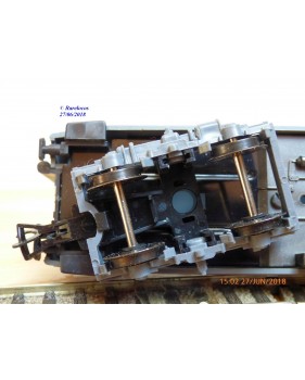 FLEISCHMANN 5142, voiture grandes lignes de 1 ère classe  grise   type Az     FS    neuf   BO