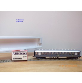 FLEISCHMANN 5142, voiture grandes lignes de 1 ère classe  grise   type Az     FS    neuf   BO