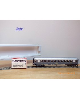 FLEISCHMANN 5142, voiture grandes lignes de 1 ère classe  grise   type Az     FS    neuf   BO