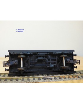 MMM-RG / Clarel 200 ?, fourgon  ancien  à guérite à 2 essieux    N° 5160  SNCF  BO