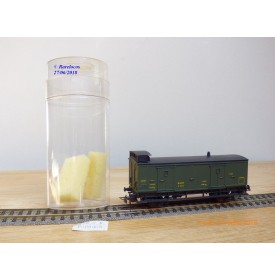 MMM-RG ???, voiture ancienne à 2 essieux de 3ème classe avec compartiment dames seules  type C6  ° 3014  EST 