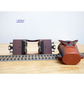 TRIX 24060, wagon privé pour transport de fonte en fusion  N° 26   Neuf    BO