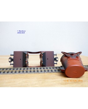 TRIX 24060, wagon privé pour transport de fonte en fusion  N° 26   Neuf    BO