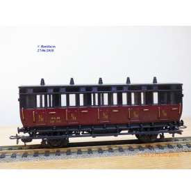   MMM RG / Clarel  ???, voiture ancienne mixte 1 / 2  classe  type AB 5   N°: 1721   PLM   BO