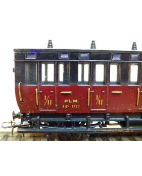 ELEC TRAINS  4E3 , voiture ancienne type C6 N°: 3104  EST Neuf BO