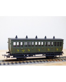 MMM RG / CLAREL ????  , voiture ancienne mixte 1 /  2 ème   classe     N° 752   ETAT    neuf   BO   