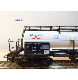 ELECTROTREN  5421, wagon citerne  pour phosphore MOBIL   RENFE  neuf    BO