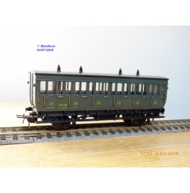 ELEC TRAINS  4E3 , voiture ancienne type C6 N°: 3104  EST Neuf BO