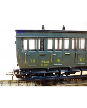 ELEC TRAINS  4E3 , voiture ancienne type C6 N°: 3104  EST Neuf BO