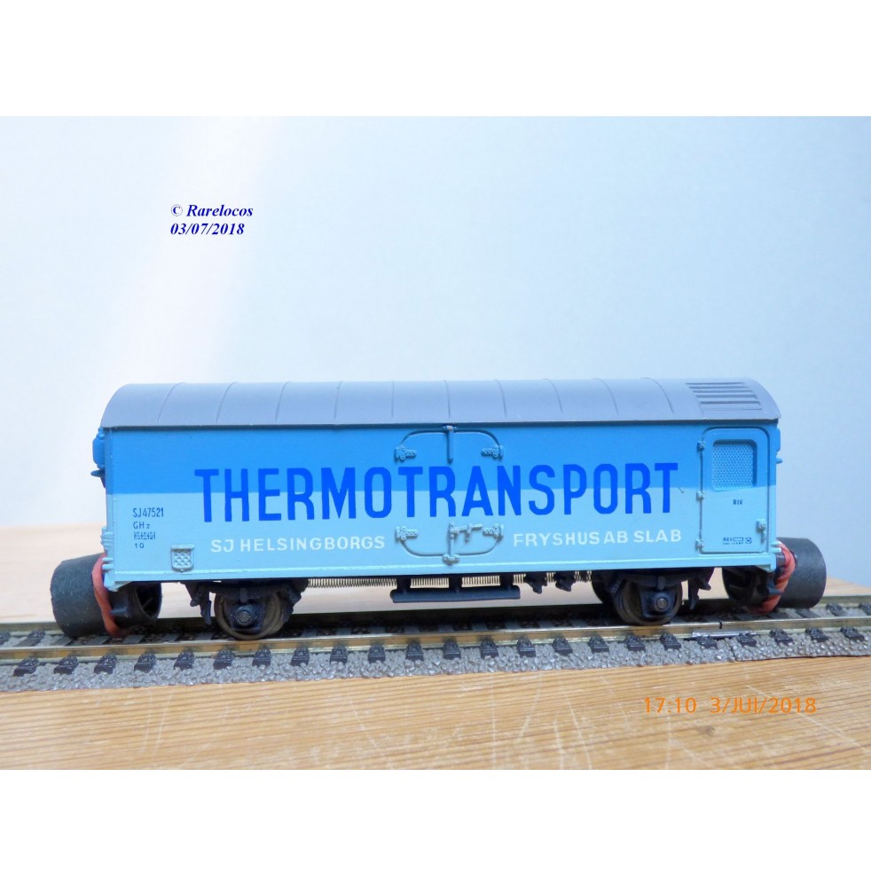 POCHER 312 / 2,  wagon réfrigérant type Ghz Thermotransport SJ BO