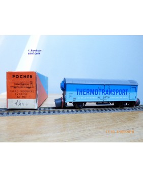 POCHER 312 / 2,  wagon réfrigérant type Ghz Thermotransport SJ BO