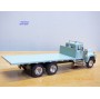 SMITH AUTOMODELS ???, camion plateau 4*6  MACK  gris  neuf  BO
