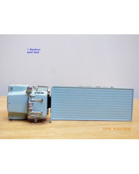 SMITH AUTOMODELS ???, camion plateau 4*6  MACK  gris  neuf  BO