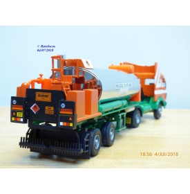 CEF REPLEX 207, camion semi remorque Mercedes Benz mousse de bitume Jean Lefebvre  BO