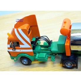 CEF REPLEX 207, camion semi remorque Mercedes Benz mousse de bitume Jean Lefebvre  BO