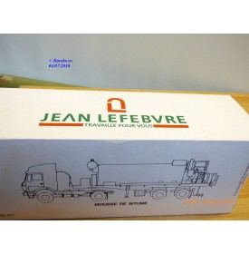 CEF REPLEX 207, camion semi remorque Mercedes Benz mousse de bitume Jean Lefebvre  BO