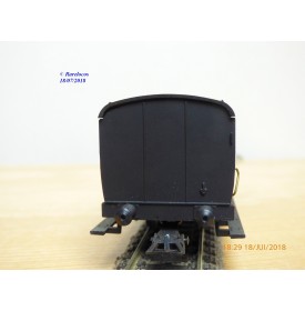 MMM-RG / Clarel 1205,  voiture ancienne à portières latérales  à  3 essieux  mixte  1/2 Cl .type AB 6 st   PLM   neuf   BO