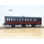 MMM-RG / Clarel 1205,  voiture ancienne à portières latérales  à  3 essieux  mixte  1/2 Cl .type AB 6 st   PLM   neuf   BO