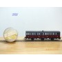 MMM-RG / Clarel 1205,  voiture ancienne à portières latérales  à  3 essieux  mixte  1/2 Cl .type AB 6 st   PLM   neuf   BO