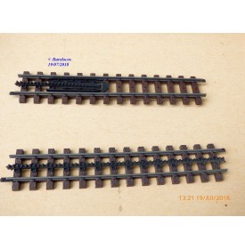 FAMA / ÜTZ 5100, élément de voie droit L 233 mm 