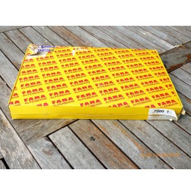 FAMA / ÜTZ 7300, coffret de 16 éléments de voie droit à crémaillère  neuf  BO   L 233 mm 