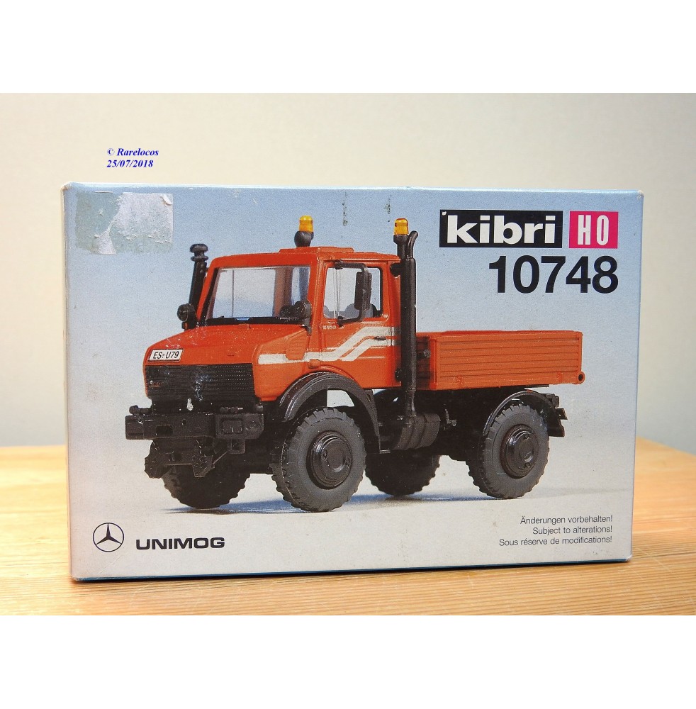 KIBRI  "echt " 10748, Kit  MERCEDES BENZ UNIMOG   Neuf  BO  1/87  HO