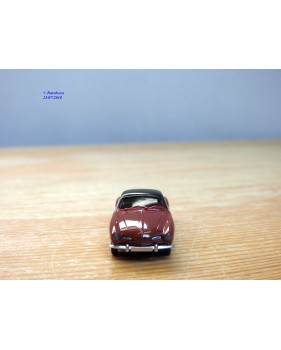 WIKING  805 02 24 ,  Volkswagen coupé Karmann Ghia rouge  et noir   neuf   BO  1/87   HO