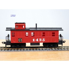 FLEISCHMANN 1435,  wagon de queue ( caboose )   AT&SF  neuf  BO