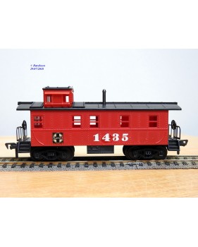 FLEISCHMANN 1435,  wagon de queue ( caboose )   AT&SF  neuf  BO