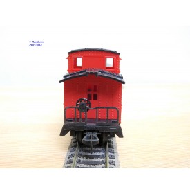 FLEISCHMANN 1435,  wagon de queue ( caboose )   AT&SF  neuf  BO
