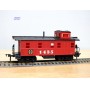 FLEISCHMANN 1435,  wagon de queue ( caboose )   AT&SF  neuf  BO
