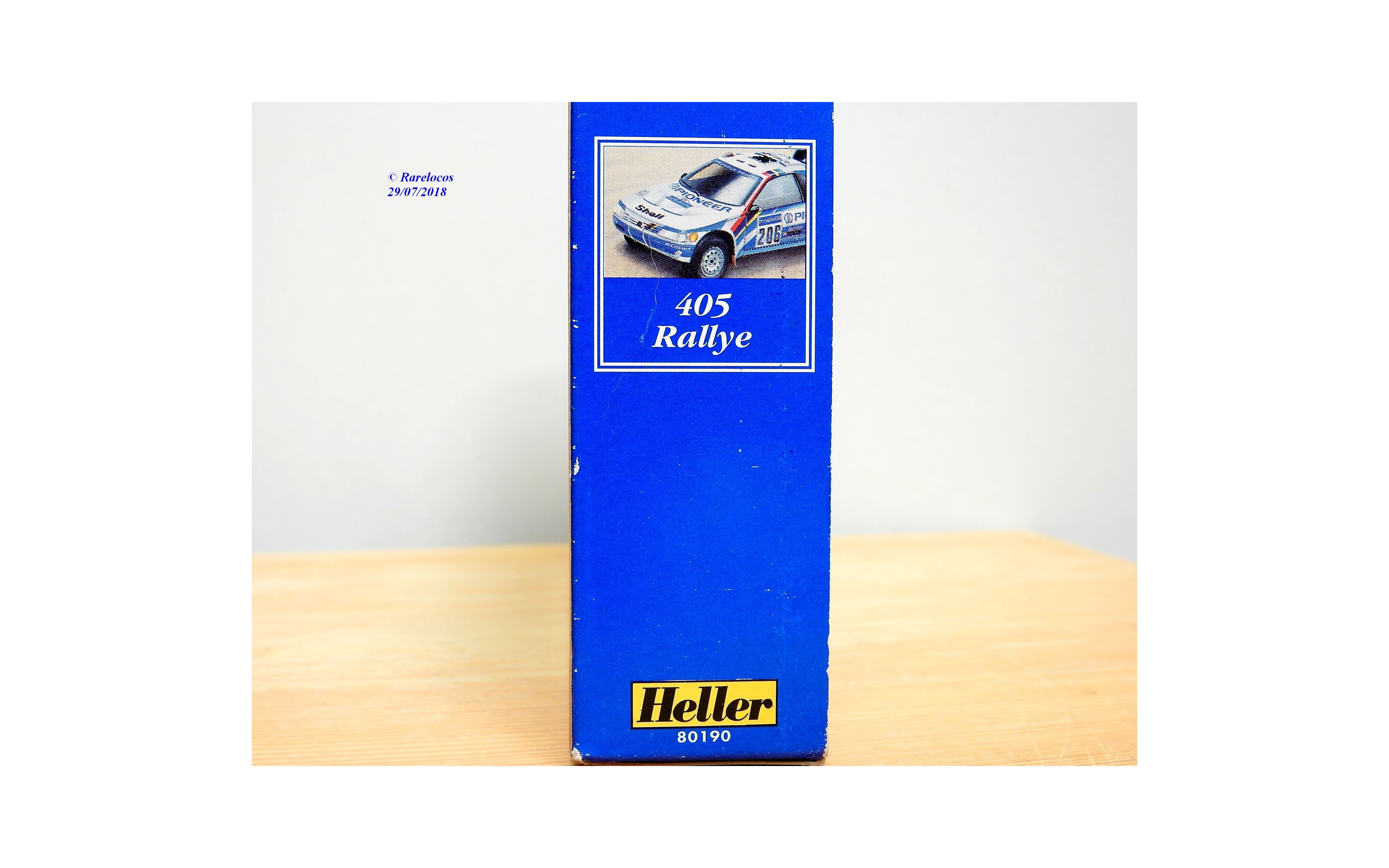 Peugeot 205 Bleu Echelle HO 1/87 ème