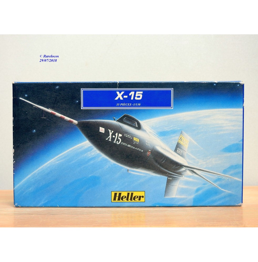 HELLER  80202, avion fusée North American X-15  NASA    Neuf   BO 1/130