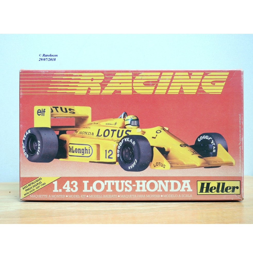 HELLER  80102,  Formule 1 Lotus Honda  1987    Neuf   BO  1/ 43
