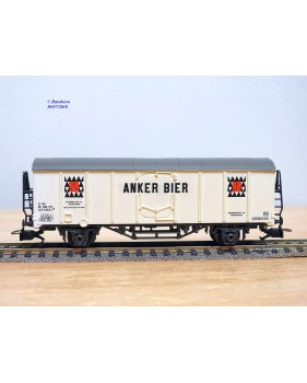 RIVAROSSI  Pocher  2087,  wagon couvert réfrigérant  type Hgm  ANKER BIER    SBB CFF FFS    neuf    BO