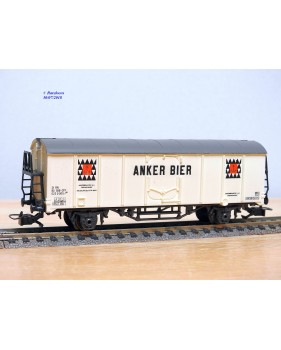 RIVAROSSI  Pocher  2087,  wagon couvert réfrigérant  type Hgm  ANKER BIER    SBB CFF FFS    neuf    BO