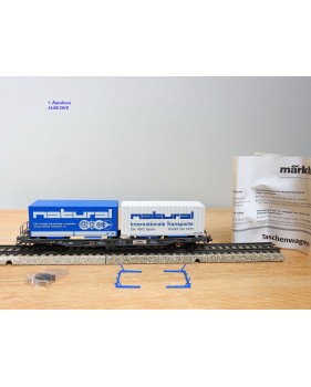 Märklin 48944 wagons plats type Bt 10 conteneurs à bière Königsbacher DB BO