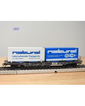 Märklin 48944 wagons plats type Bt 10 conteneurs à bière Königsbacher DB BO